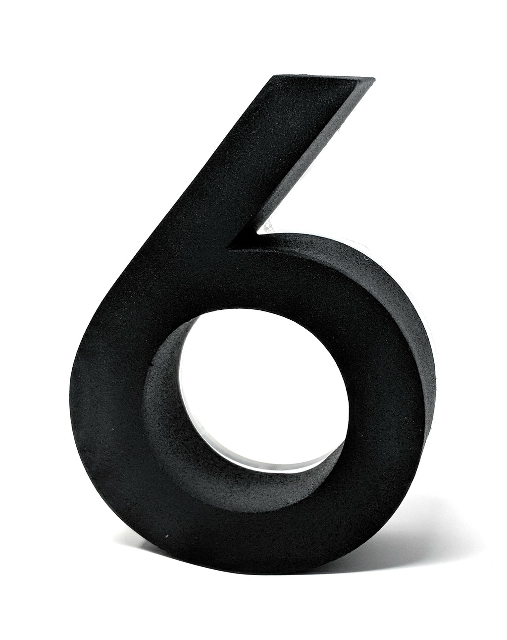 JELSCO Neutra black LED backlit house number
