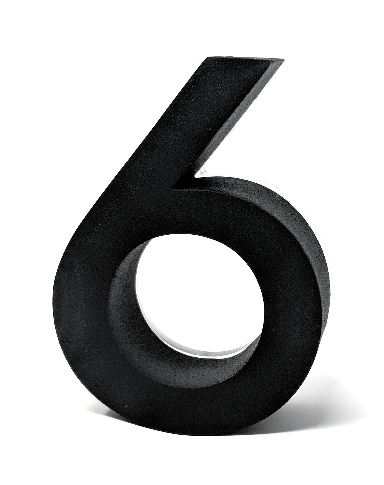 JELSCO Neutra black LED backlit house number